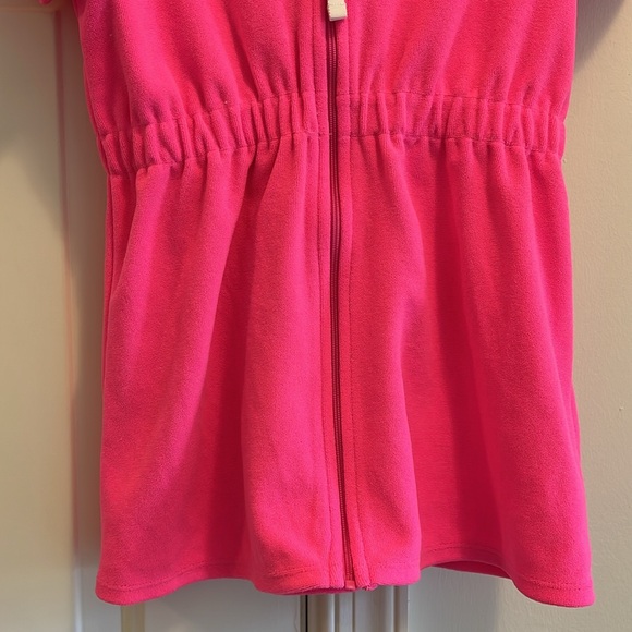 Lilly Pulitzer Bright Pink size 4-5 beach cover up excellent condition - Picture 2 of 5